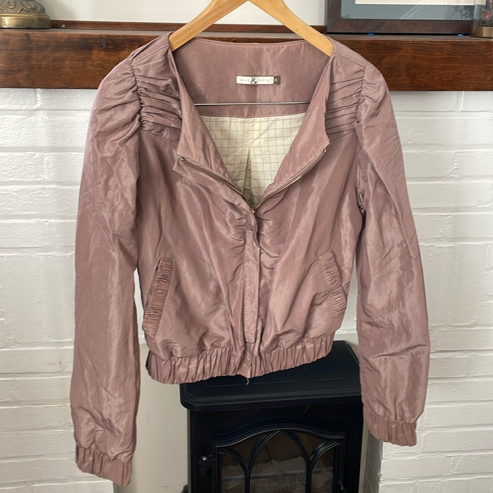 Pink Bomber Jacket - image 1